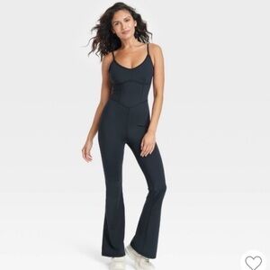 Joy Lab Athletic Jumpsuit Black